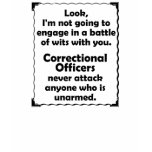 Battle of Wits Correctional Officer T Shirt