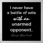 Battle of Wits - SRF posters