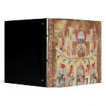 Battle scene at the walls of Jerusalem 3 Ring Binders