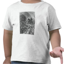 Battle scene, illustration from 'Orlando Furioso' Shirt