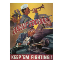 Battle Stations Poster posters