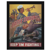 Battle Stations World War 2 Custom Flyer