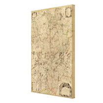 Battlefields and Roman roads Gallery Wrapped Canvas