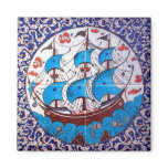 Battleship Pattern / Tile Art Magnet