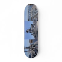 Battleship USS Wisconsin Skate Board Deck