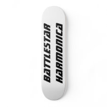 BATTLESTAR HARMONICA SKATE DECK
