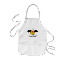 Batty For Candy Corn Aprons