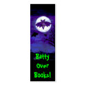 Batty Over Books! Bookmark profile cards
