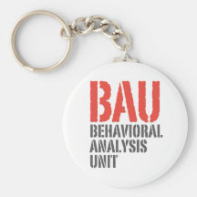 BAU Behavioral Analysis Units Key Chain