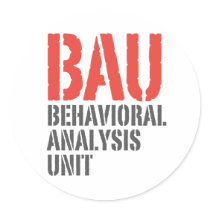 BAU Behavioral Analysis Units Sticker
