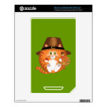 Bauble Cat Thanksgiving Decal For NOOK Color