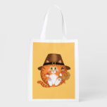 Bauble Cat Thanksgiving Market Totes