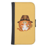Bauble Cat Thanksgiving Phone Wallet