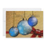 Bauble Christmas Invitation