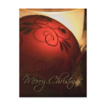 Bauble • Christmas Postcard by SabineStGreetings Bauble • Christmas Postcard