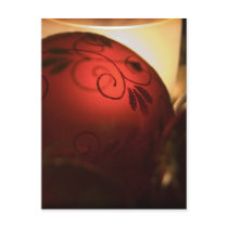 Bauble • Christmas Postcard by SabineStGreetings Bauble • Christmas Postcard