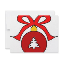 Baubles invitations