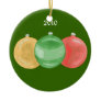 Baubles Ornament (Gold/Green/Red)