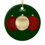 Baubles Ornament (Red/Gold)