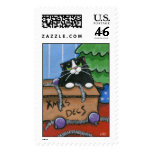 Baubles, Tinsel and 1 Cat - Festive Postage