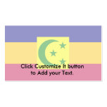 Bauchi Emirate, Niger flag Business Card