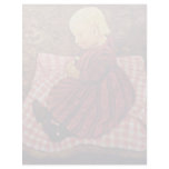 Bauer Child On Red-Checked Pillows By Modersohn-Be letterhead