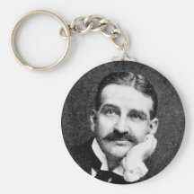 Baum ~ Frank Lyman Writer Wizard of Oz Key Chains