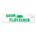 Baumflüsterer bumper stickers