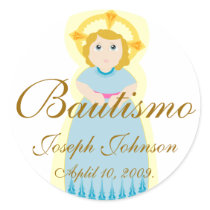 "Bautismo" Sticker-Customize by wholeheartedly "Bautismo" Sticker-Customize