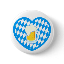 Bavaria Bavaria heart beer heart more beer Pinback Button