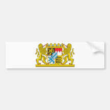 Bavaria coat of arms bumper sticker
