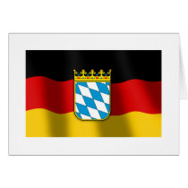 Bavaria coat of arms card