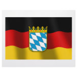 Bavaria coat of arms letterhead template