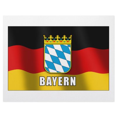 Bavaria coat of arms letterhead template by german_pride