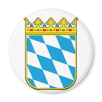Bavaria coat of arms fridge magnets