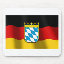 Bavaria coat of arms mouse pad