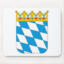 Bavaria Coat of Arms Mousepad