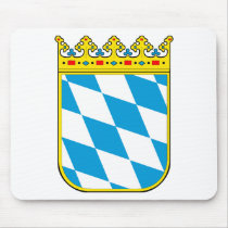 Bavaria coat of arms mousepad