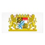 Bavaria coat of arms customized photo card