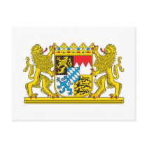 Bavaria coat of arms post cards