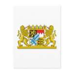 Bavaria coat of arms postcards