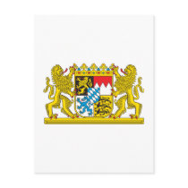 Bavaria coat of arms postcards