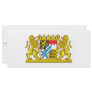 Bavaria coat of arms rack card design