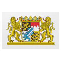 Bavaria coat of arms stationery paper