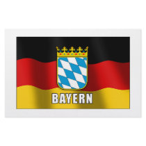 Bavaria coat of arms stationery design