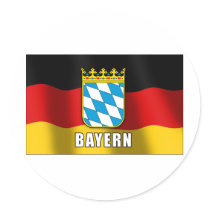Bavaria coat of arms stickers