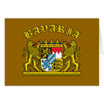 Bavaria Coat of Arms Tshirts and Products Card