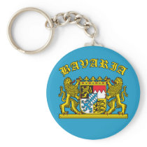 Bavaria Coat of Arms Tshirts and Products Keychain