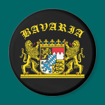 Bavaria Coat of Arms Tshirts and Products magnets