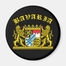 Bavaria Coat of Arms Tshirts and Products Magnet
